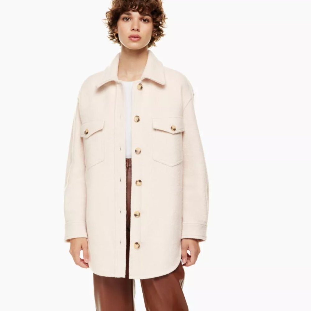 Aritzia Ganna Shirt Jacket LIKE NEW